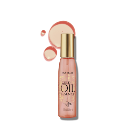 MONTIBELLO GOLD OIL ESSENCE Tsubaki olejek do włosów 130 ml - 2