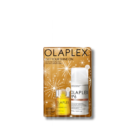 OLAPLEX Get Your Shine On No.6 + No.7 zestaw świąteczny 30 ml + 100 ml