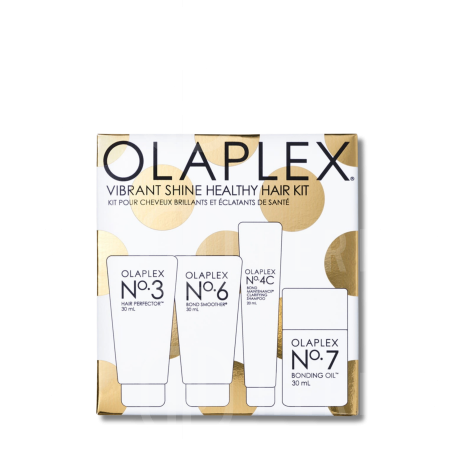 OLAPLEX Vibrant Shine Healthy Hair Kit No.3 + No.4C + No.6 + No.7 zestaw
