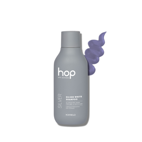 MONTIBELLO HOP Silver White Shampoo szampon rozświetlający włosy 300 ml - 2