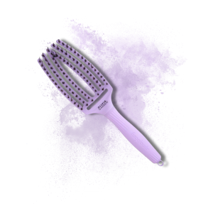 OLIVIA GARDEN FINGERBRUSH COMBO szczotka z włosiem dzika M | Grape Soda - image 2