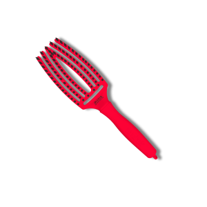 OLIVIA GARDEN FINGERBRUSH COMBO szczotka z włosiem dzika M | Passion Red