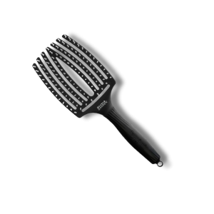OLIVIA GARDEN FINGERBRUSH IONIC szczotka do rozczesywania L | Black