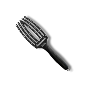 OLIVIA GARDEN FINGERBRUSH IONIC szczotka do rozczesywania M | Black