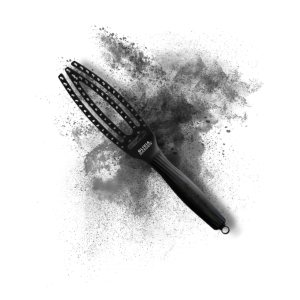OLIVIA GARDEN FINGERBRUSH IONIC szczotka do rozczesywania S | Black - image 2