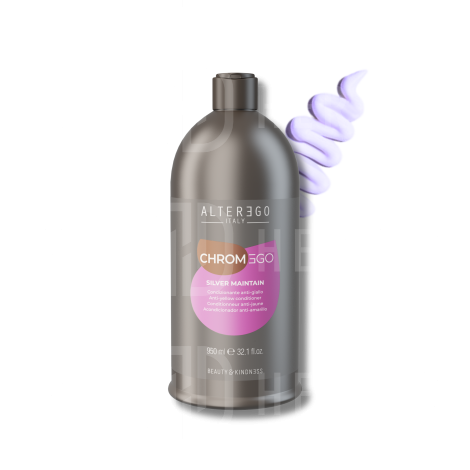 ALTER EGO CHROMEGO Silver Maintain odżywka przeciw żółtym odcieniom 950 ml - 2