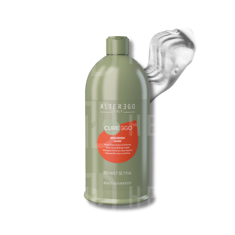 ALTER EGO CUREEGO Nourish maska regenerująca do włosów osłabionych 950 ml - 2