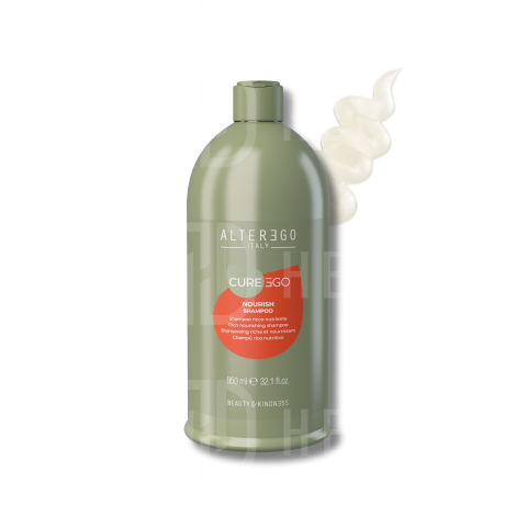 ALTER EGO CUREEGO Nourish szampon regenerujący do włosów osłabionych 950 ml - 2