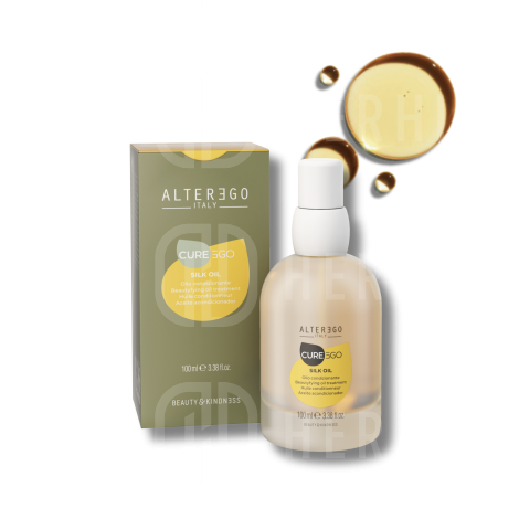 ALTER EGO CUREEGO Silk Oil olejek nadający efekt jedwabistych włosów 100 ml - 2