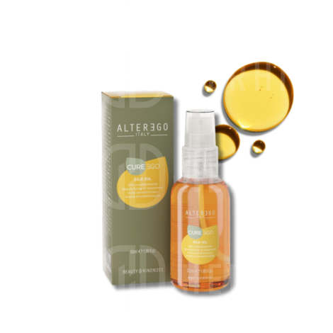 ALTER EGO CUREEGO Silk Oil olejek nadający efekt jedwabistych włosów 50 ml - 2