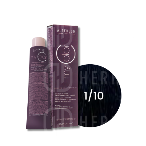 ALTER EGO MY COLOR trwała farba do włosów bez amoniaku 100 ml | 1/10