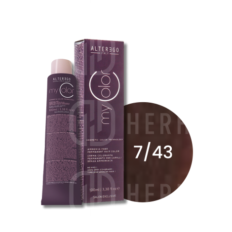 ALTER EGO MY COLOR trwała farba do włosów bez amoniaku 100 ml | 7/43