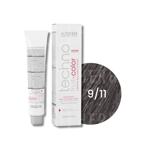 ALTER EGO TECHNOFRUIT trwała farba do włosów z keratyną 100 ml | 9/11