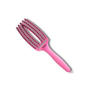 OLIVIA GARDEN FINGERBRUSH COMBO szczotka z włosiem dzika M | Granita Pink