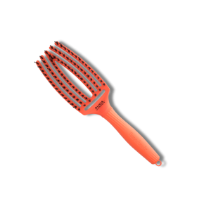 OLIVIA GARDEN FINGERBRUSH COMBO szczotka z włosiem dzika M | Orange Spritz