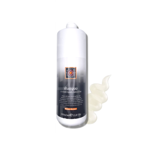 FAIPA ROMA SETA & LINO szampon z płynnymi kryształkami 1000 ml - 2