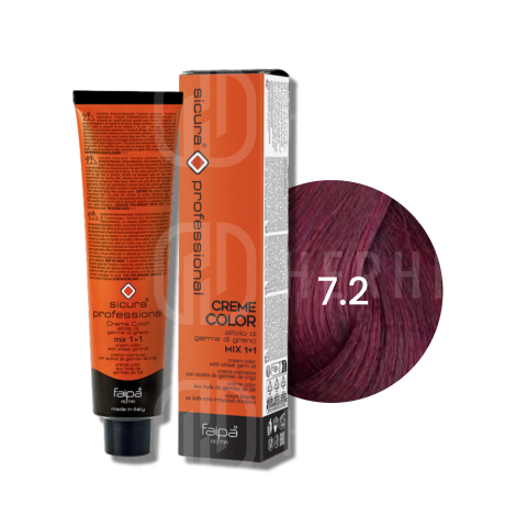 FAIPA ROMA SICURA Creme Color farba do włosów 120 ml | 7.2