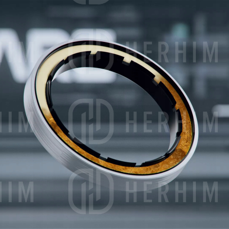COSHARE HD10E Essence Ring pierścień z odżywką Skwalanem | Biały - 4