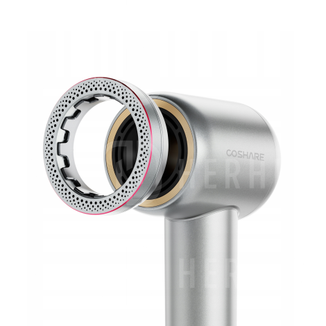 COSHARE HD10E Essence Ring pierścień z odżywką Skwalanem | Srebrny - 3
