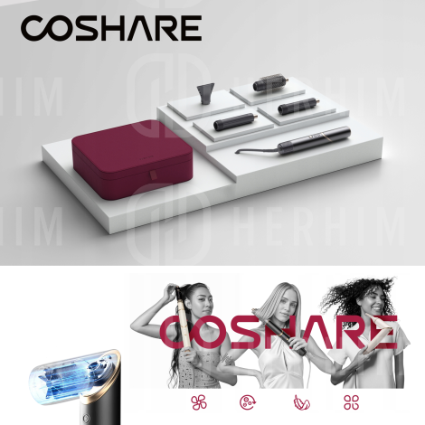 COSHARE HS30E InStyle multifunkcyjna suszarka do włosów 1000W | Grafitowa - 4