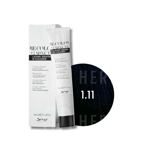 BE HAIR BE COLOR 12 MINUTE trwała farba do włosów 100 ml | 1.11