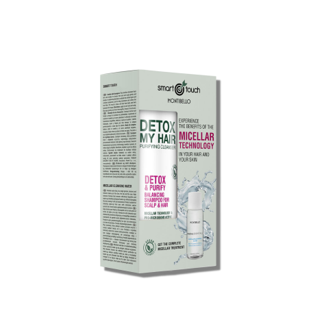 MONTIBELLO SMART TOUCH Detox My Hair zestaw micelarny | 300 ml + 30 ml