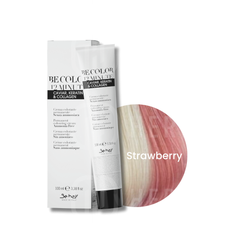 BE HAIR BE COLOR Toner Pastel toner bez amoniaku 100 ml | Strawberry