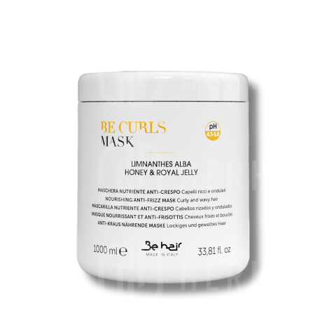 BE HAIR BE CURLS Mask Anti-Frizz maska do włosów kręconych i loków 1000 ml