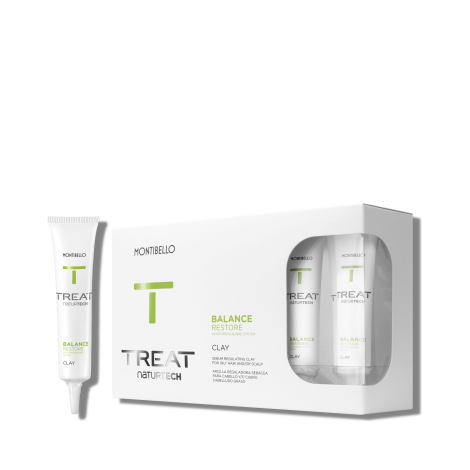 MONTIBELLO TREAT NATURTECH Balance Restore glinka do włosów 10 x 20 ml