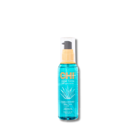 CHI ALOE VERA CURLS olejek do włosów kręconych z aloesem i agawą 89 ml