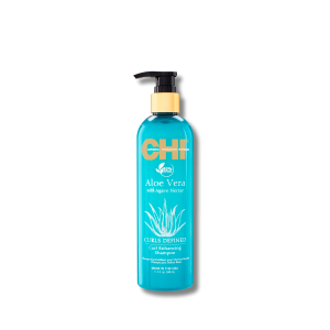 CHI ALOE VERA CURLS szampon do włosów kręconych z aloesem i agawą 340 ml
