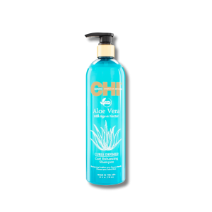 CHI ALOE VERA CURLS szampon do włosów kręconych z aloesem i agawą 739 ml