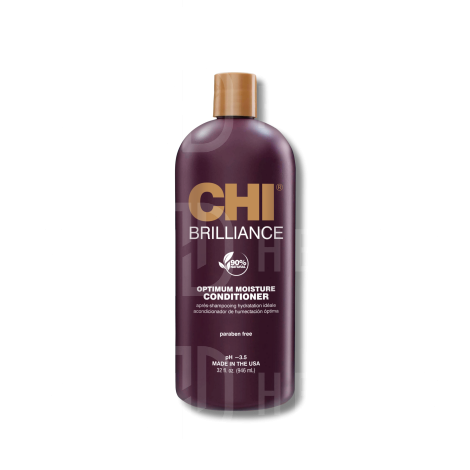 CHI BRILLIANCE odżywka nawilżająca z oliwą do włosów suchych 946 ml