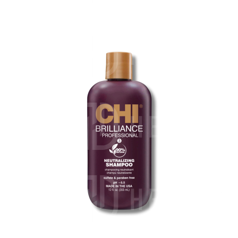 CHI BRILLIANCE szampon neutralizujący po prostowaniu chemicznym 355 ml