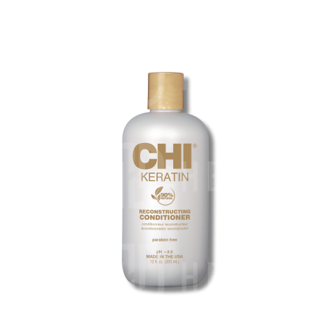 CHI KERATIN odżywka odbudowująca do włosów z keratyną 355 ml