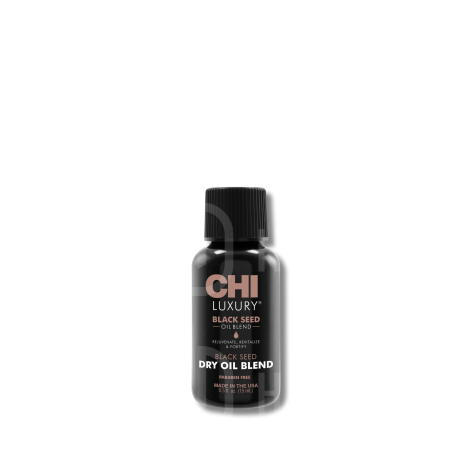 CHI LUXURY Black Seed Dry Oil suchy olejek z czarnuszki do włosów 15 ml