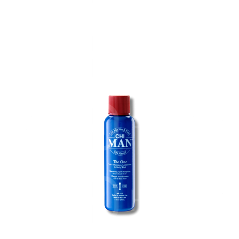 CHI MAN The One 3w1 szampon do włosów, odżywka i żel pod prysznic 30 ml