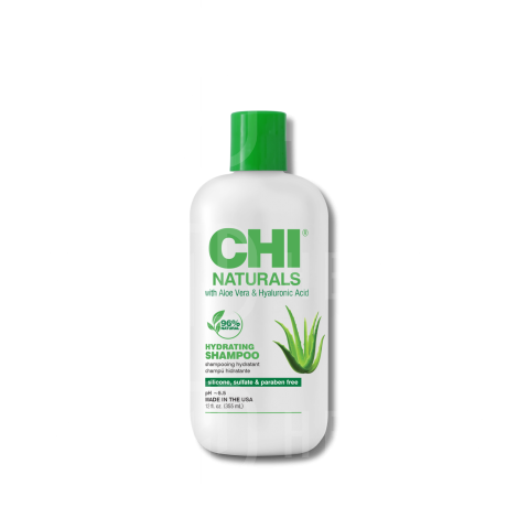 CHI NATURALS Aloe Vera szampon nawilżający do włosów z aloesem 340 ml