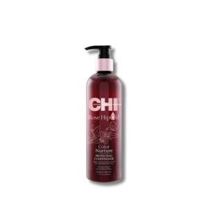 CHI ROSE HIP OIL odżywka chroniąca kolor do włosów farbowanych 340 ml