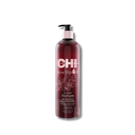CHI ROSE HIP OIL odżywka chroniąca kolor do włosów farbowanych 739 ml