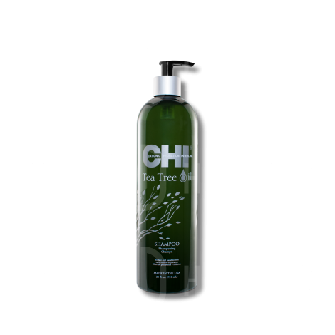 CHI TEA TREE OIL szampon przeciwłupieżowy kojący z olejkami 739 ml