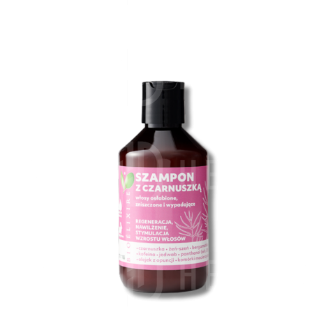 BIOELIXIRE ESSENTIAL Czarnuszka szampon regenerujący do włosów 300 ml