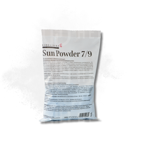BIOELIXIRE EXPERT Sun Powder 7/9 rozjaśniacz w proszku do 7-9 tonów 500 g - 2