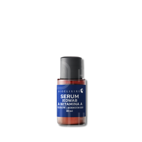 BIOELIXIRE SERUM Ochronne 3w1 z jedwabiem, wit. A, Q10 i filtrami UV 20 ml