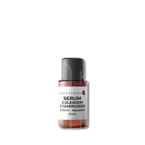 BIOELIXIRE SERUM Nawilżające z olejkiem z czarnuszki i filtrami UV 20 ml