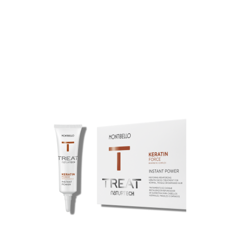 MONTIBELLO TREAT NATURTECH Keratin Force Instant Power ampułka 12 ml