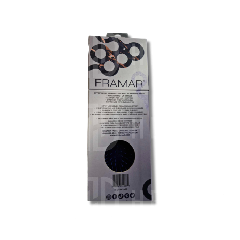 FRAMAR Detangle Brush szczotka do rozczesywania włosów | Merlot - 4