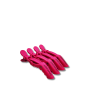 FRAMAR Gator Grips Pink krokodylki spinki klipsy do włosów 4 szt. różowe - 2