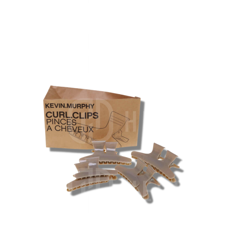 KEVIN MURPHY AKCESORIA CURL.CLIPS szerokie klipsy do włosów 8 szt. - 2