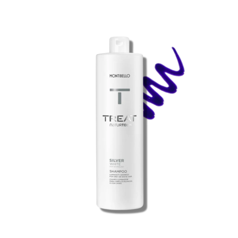 MONTIBELLO TREAT NATURTECH Silver White szampon do włosów blond 1 000 ml - 2